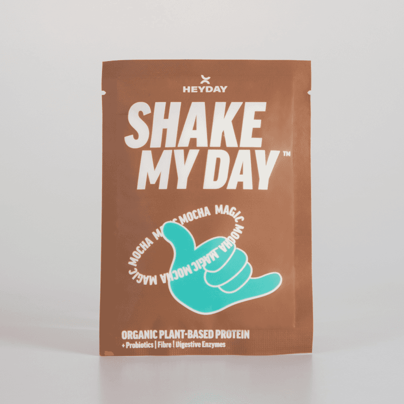 Heyday – Organic Plant-Based Protein – Mocha sachets